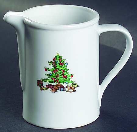 Holiday Hostess (Trim, No Gold Band) Creamer
