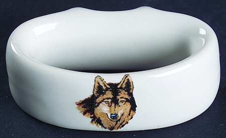 TIE37 (White Background) Napkin Ring