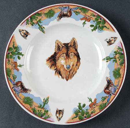 TIE37 (White Background) Salad Plate