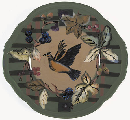 Beloved Country Salad/Dessert Plate