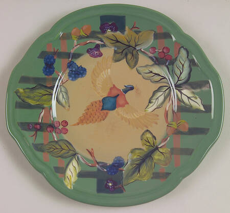 Beloved Country Salad/Dessert Plate