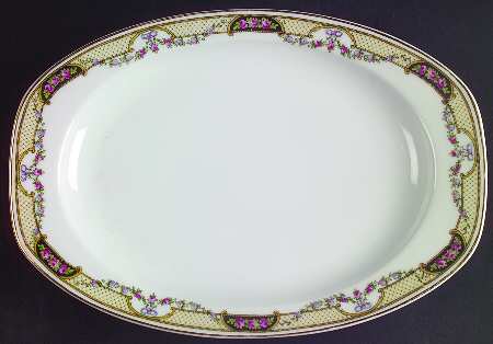 THU226 11" Oval Serving Platter