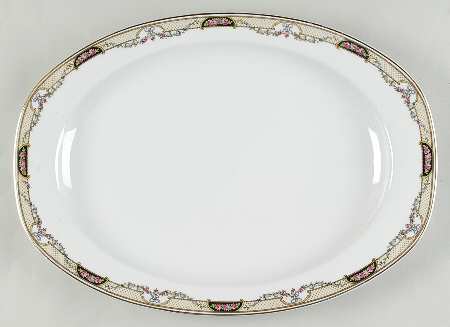 THU226 15" Oval Serving Platter