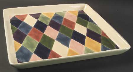 Carnival Chip Bowl/Plate for Chip & Dip Set