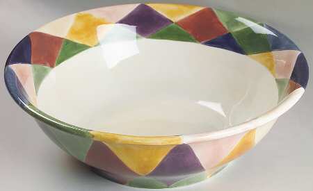 Carnival 13" Large Salad Serving Bowl