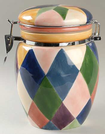 Carnival Large Canister & Lid