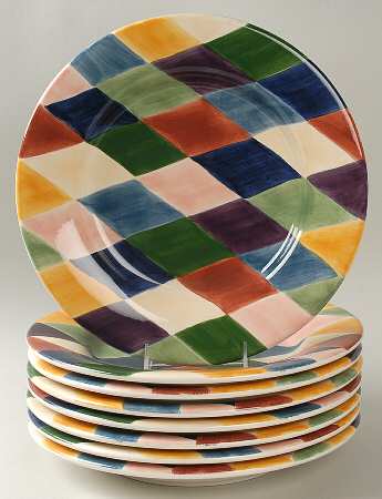Carnival Dinner Plate - Set of 8