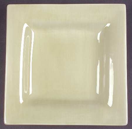 Espana Sage (Round, Light Green) Square Salad Plate