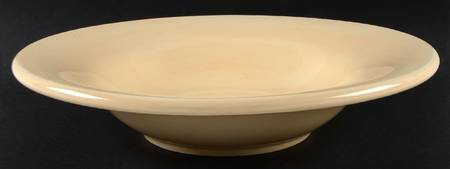 Espana Ivory (Paint Brush Backstamp) 12" Individual Pasta Bowl