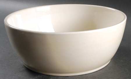 Espana Ivory (Paint Brush Backstamp) 11" Large Salad Serving Bowl