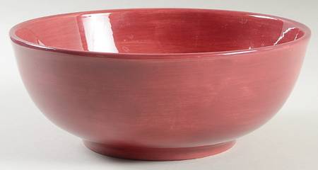 Espana Cinnamon 11" Large Salad Serving Bowl