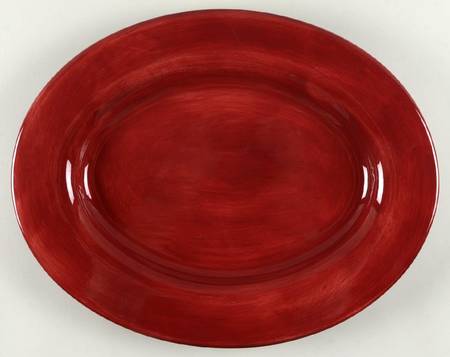 Espana Cinnamon 18" Oval Serving Platter