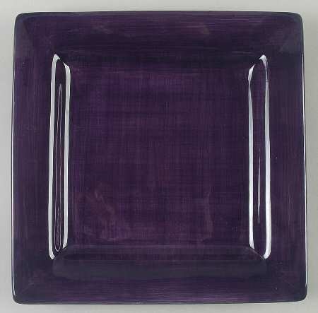 Espana Plum Square Dinner Plate