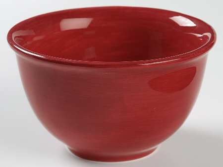 Espana Cherry (Red) Coupe Cereal Bowl