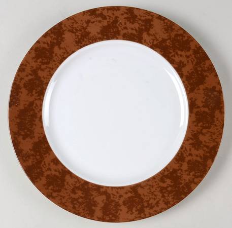 Fauz Pas Brown Service Plate (Charger)