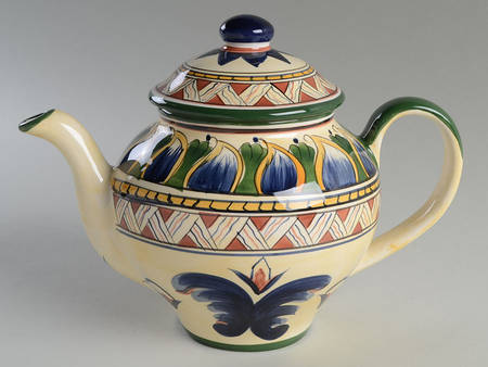 Deruta Teapot & Lid