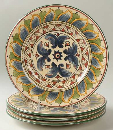 Deruta Dinner Plate - Set of 4