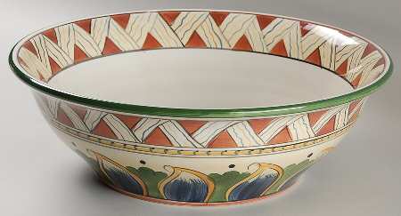 Deruta 13" Large Salad Serving Bowl