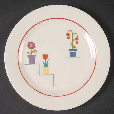 Posey Shop (Ridged Rim) Bread & Butter Plate