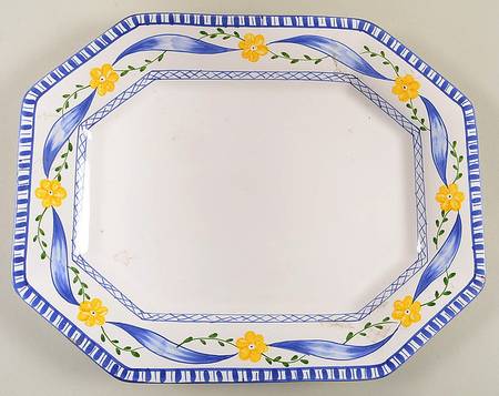 Tiffany Trellis 13" Oval Serving Platter