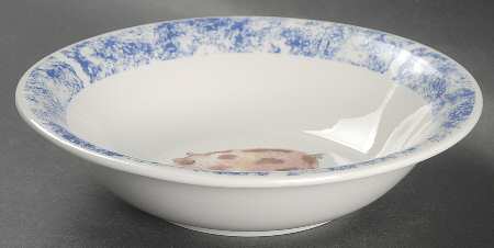 Country Barn Pig Coupe Soup Bowl