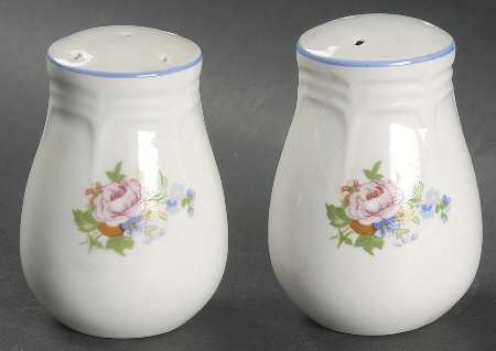 Victoria White Salt & Pepper Set