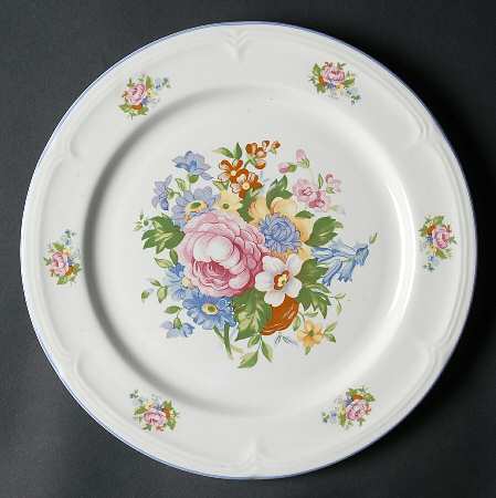 Victoria White 11" Chop Plate (Round Platter)