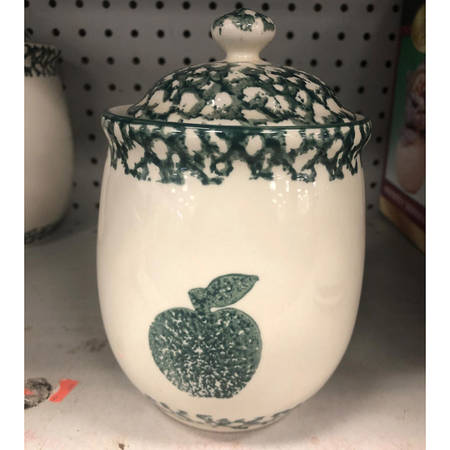 Apple Small Canister & Lid