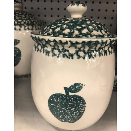 Apple Medium Canister & Lid