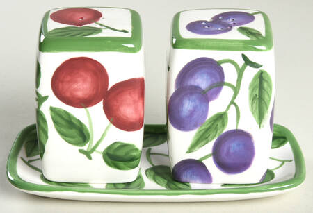 Sorbet (3 Pc) Salt & Pepper Tray Set