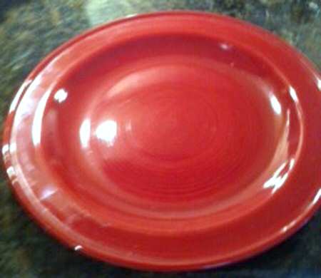 Color Story Cranberry Service Plate (Charger)