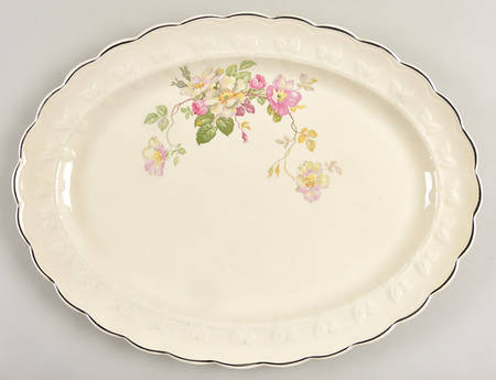 649 15" Oval Serving Platter