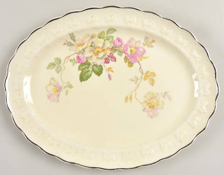 649 11" Oval Serving Platter
