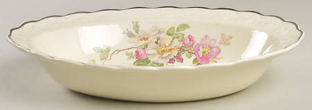 649 9" Oval Vegetable Bowl