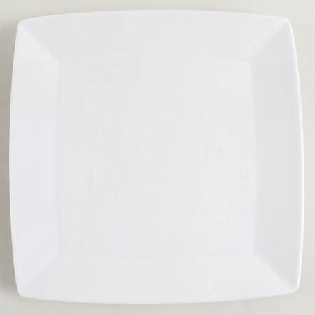 Loft White Square Salad Plate