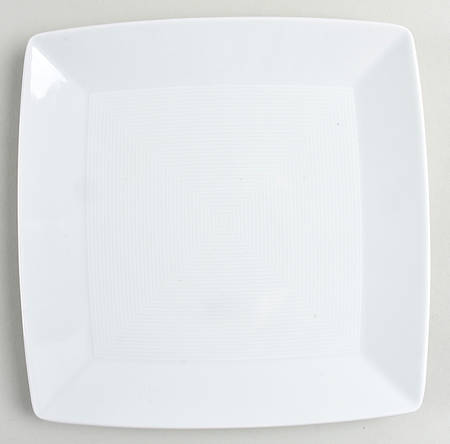 Loft White 9" Square Tray