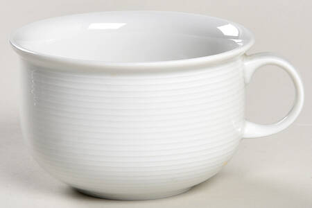 Loft White Flat Cup