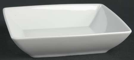 Loft White 6" Square Tray