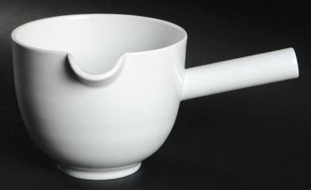 Loft White Open Sauce Boat