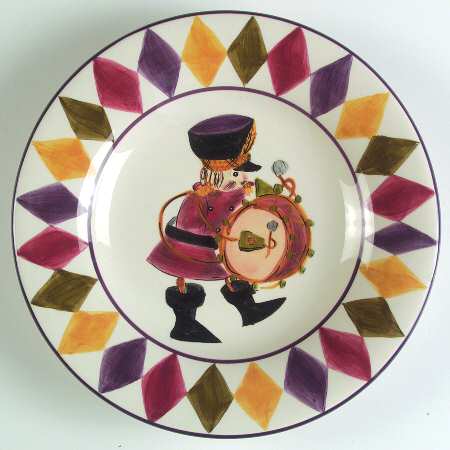 Holiday Carnival Dinner Plate