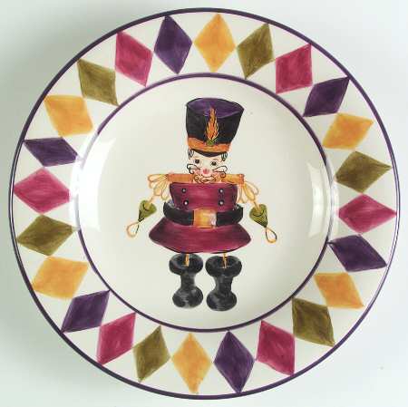 Holiday Carnival Dinner Plate