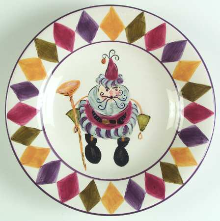 Holiday Carnival Dinner Plate
