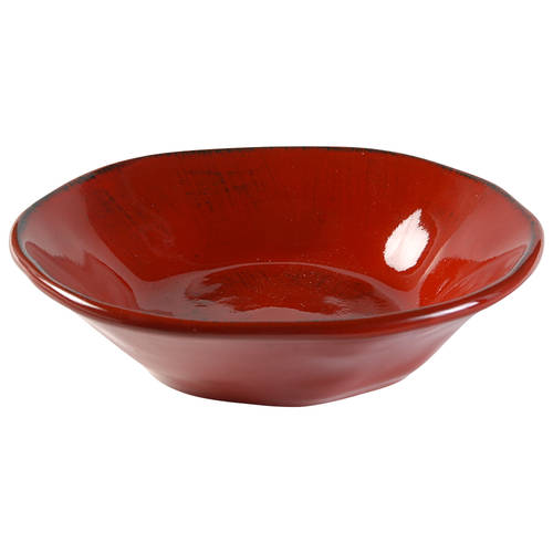 Rustic Red Coupe Soup Bowl