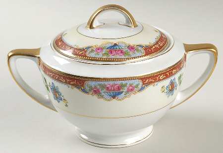THU244 Sugar Bowl & Lid