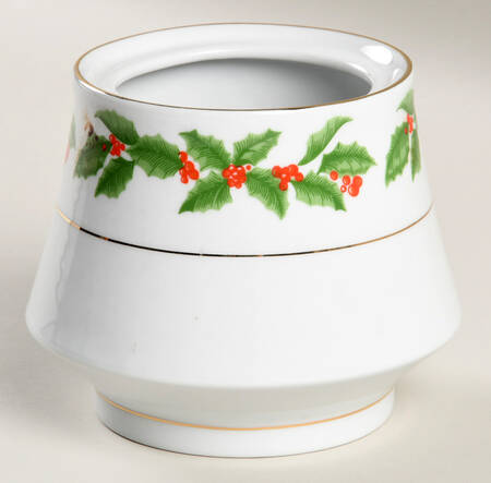 Holly (Verge) Sugar Bowl No Lid