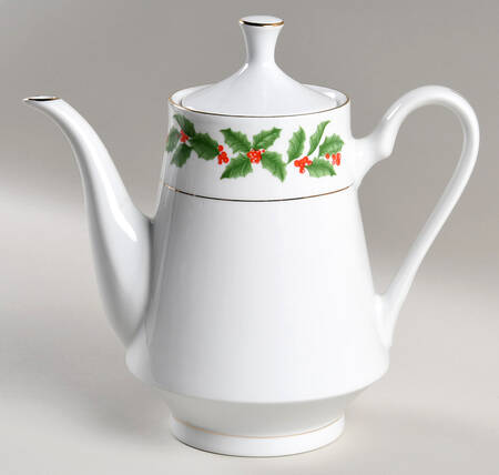 Holly (Verge) Coffee Pot & Lid