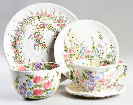 English Garden 5 Piece Place Setting