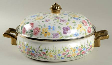 English Garden 3 Quart Metal Stew Pot