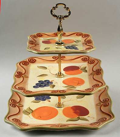 Medici 3 Tier Serving Tray (DESM4,DPSM4,SEPM7)