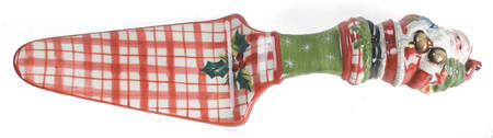 Winterland Solid Ceramic Pie/Cake Server
